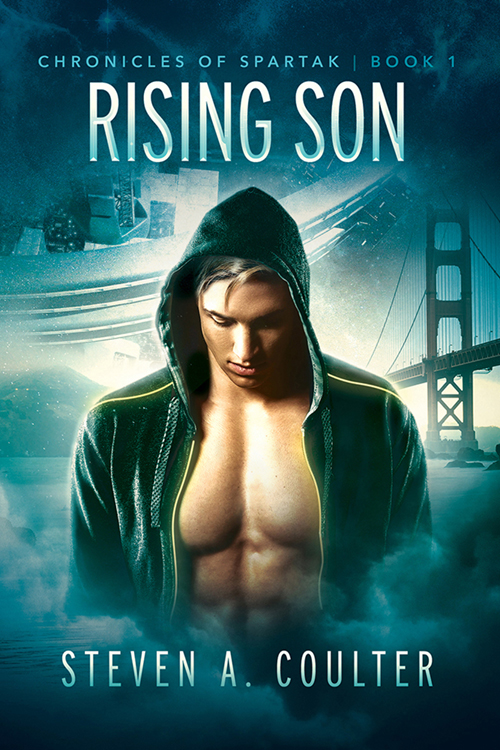 Sci Fi Book Cover Design: Rising Son